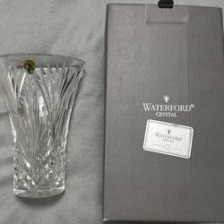 WATERFORD Crystal 8"  Archive Vase  Made in Ireland