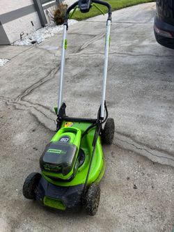 Greenworks 60V self Propelled Mower