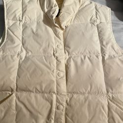 Lands End Puffer Vest 