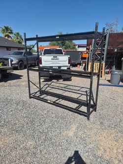 Storage shelves