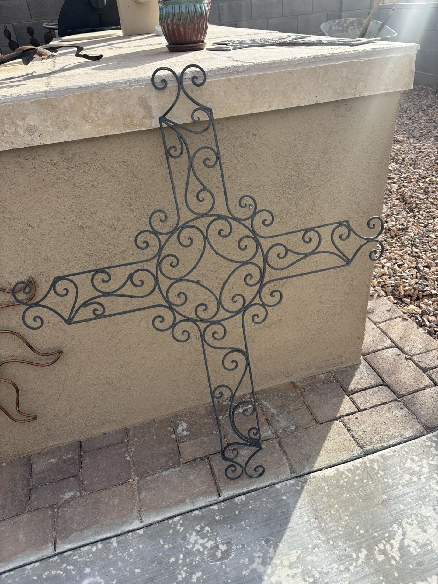 Big Iron Patio Cross