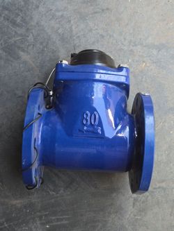 Model/Type: LXLC/FXD (Horizontal removable-element Woltman water meter)
DN (Diameter): 80 (80 mm / 3-inch pipe connection)