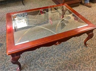 Coffee table doble glass