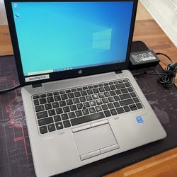 HP elitebook 14” 2015 Core I5 4GB 256GB SSD -Windows 10