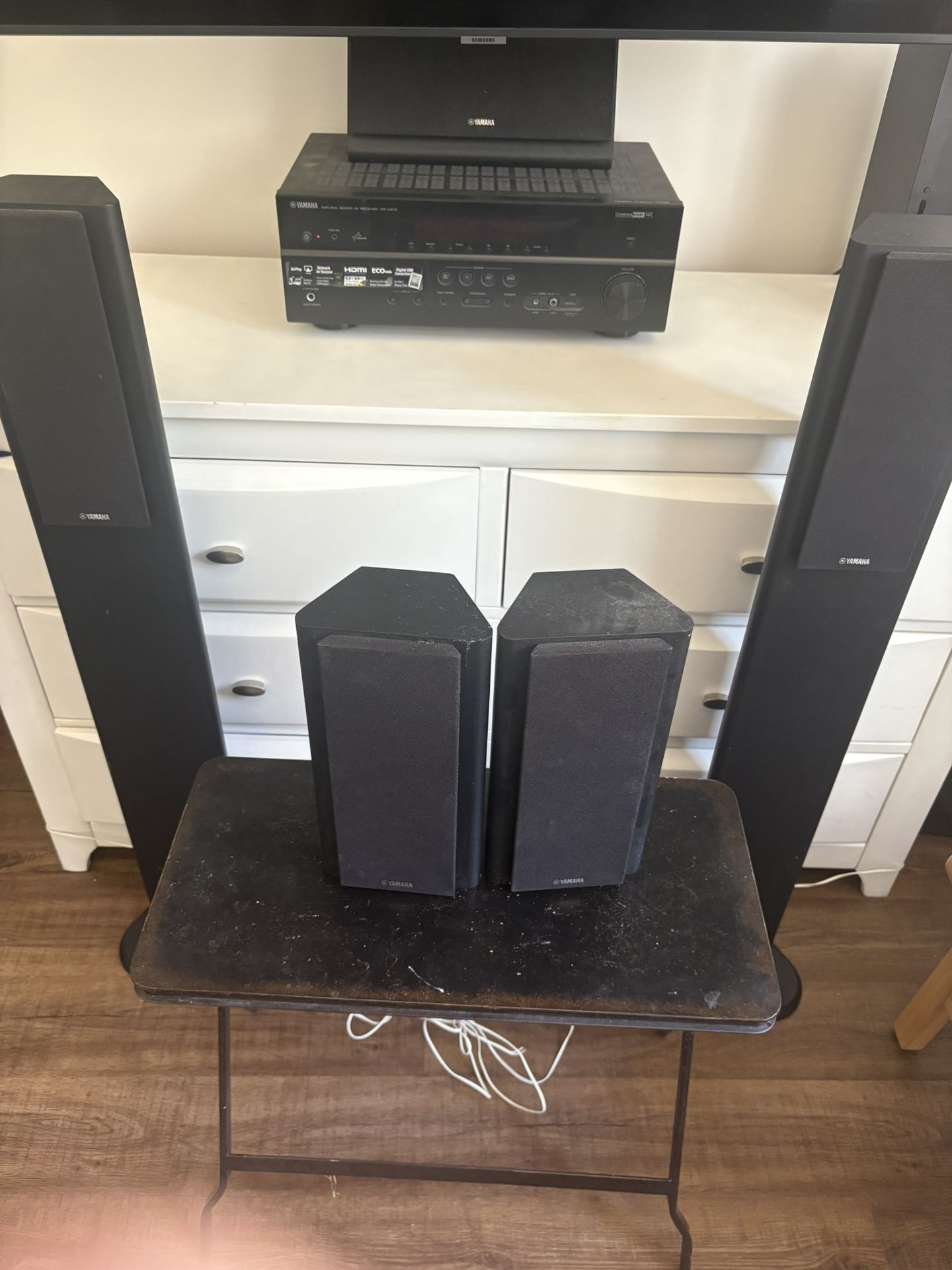 Yamaha 5 Channel Surround Sound System W/ Receiver