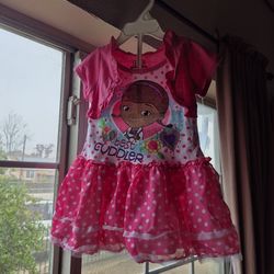 Disney dress for girls size 12/18 and 24 Months