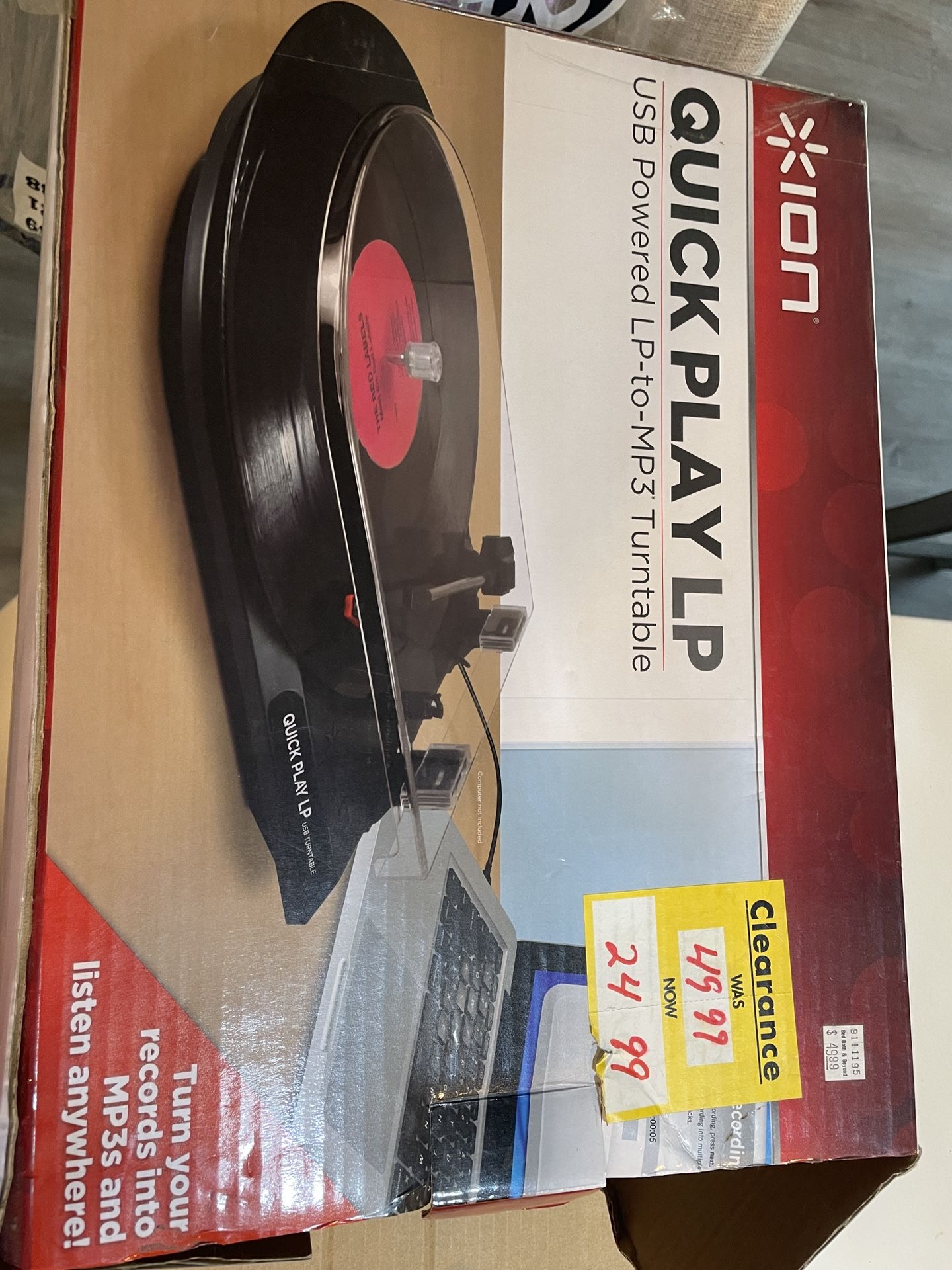 Turntable USB Powered Please To MP3