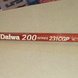Vintage Daiwa fishing rod