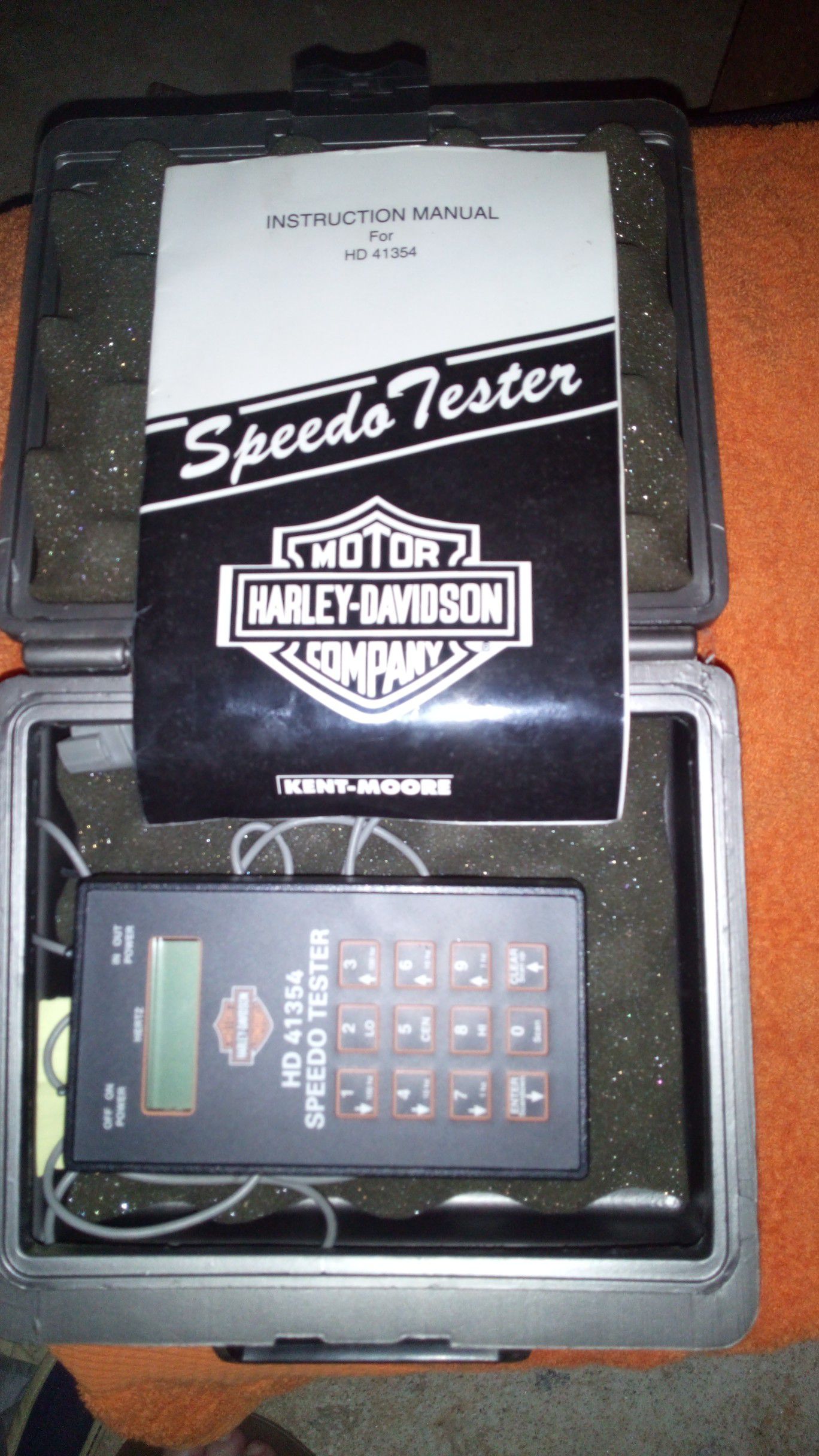 Harley Davidson speedo tester