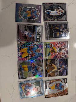 LA Chargers NFL Trading Card Lot (10 Cards)