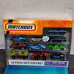 2008 Matchbox 10-pack/set/coffret MBX Metal B5609 collector booklet inside