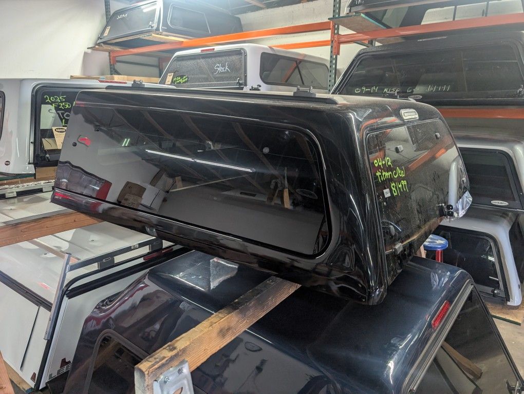 2004 Through 2012 Nissan Titan Crew Cab 5 And 1/2 Ft Camper Shell 