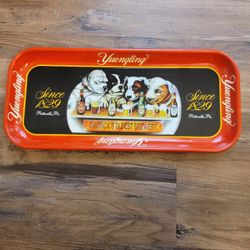 Yuengling Brewery "Puppies" Metal Beer Tray