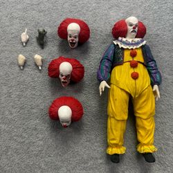 Neca Ultimate Pennywise It Tim Curry 1990  7” Action Figure