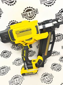DEWALT DCN920 20V XR BRUSHLESS 21 Degree Framing Nail Gun ++++ Battery  No charger