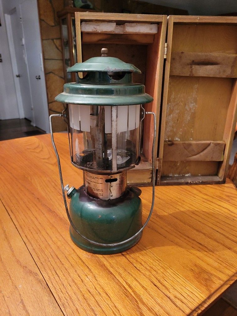 Vintage 220j 2 Mantle Lantern