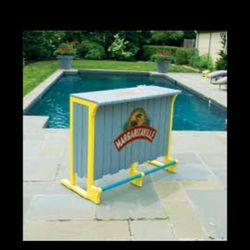 Vintage Margaritaville Wood Outdoor Bar  