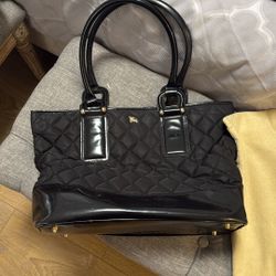 Burberry Black Tote 
