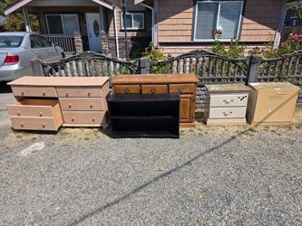 Free dressers, nightstands, shelf cabinet