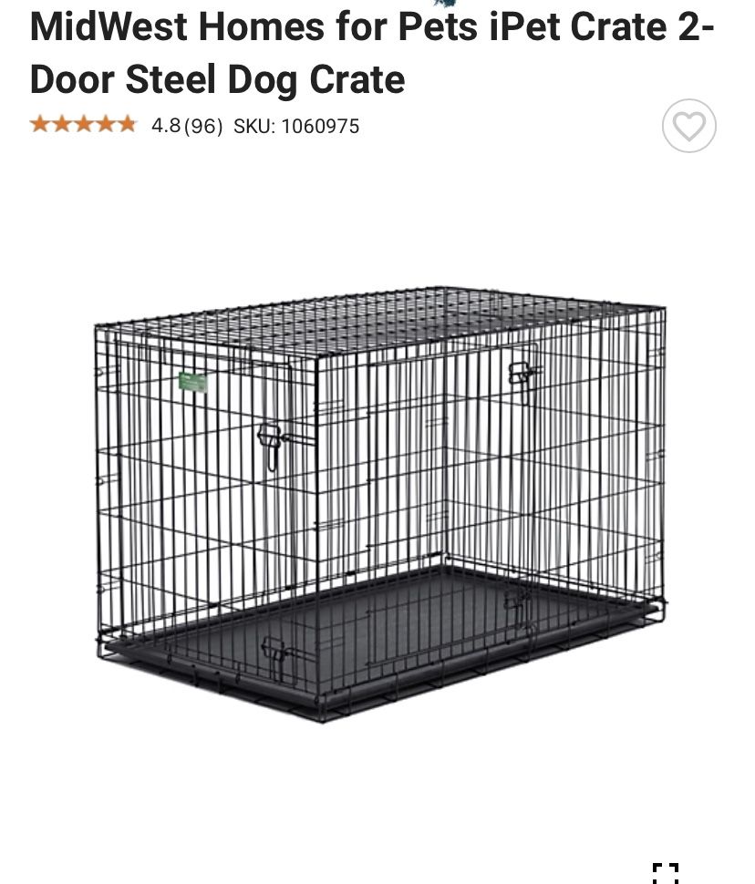 Big Dog Cage 2 Doors
