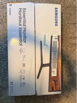 32 inch Samsung Monitor.