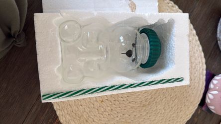 Barista Glass Bear