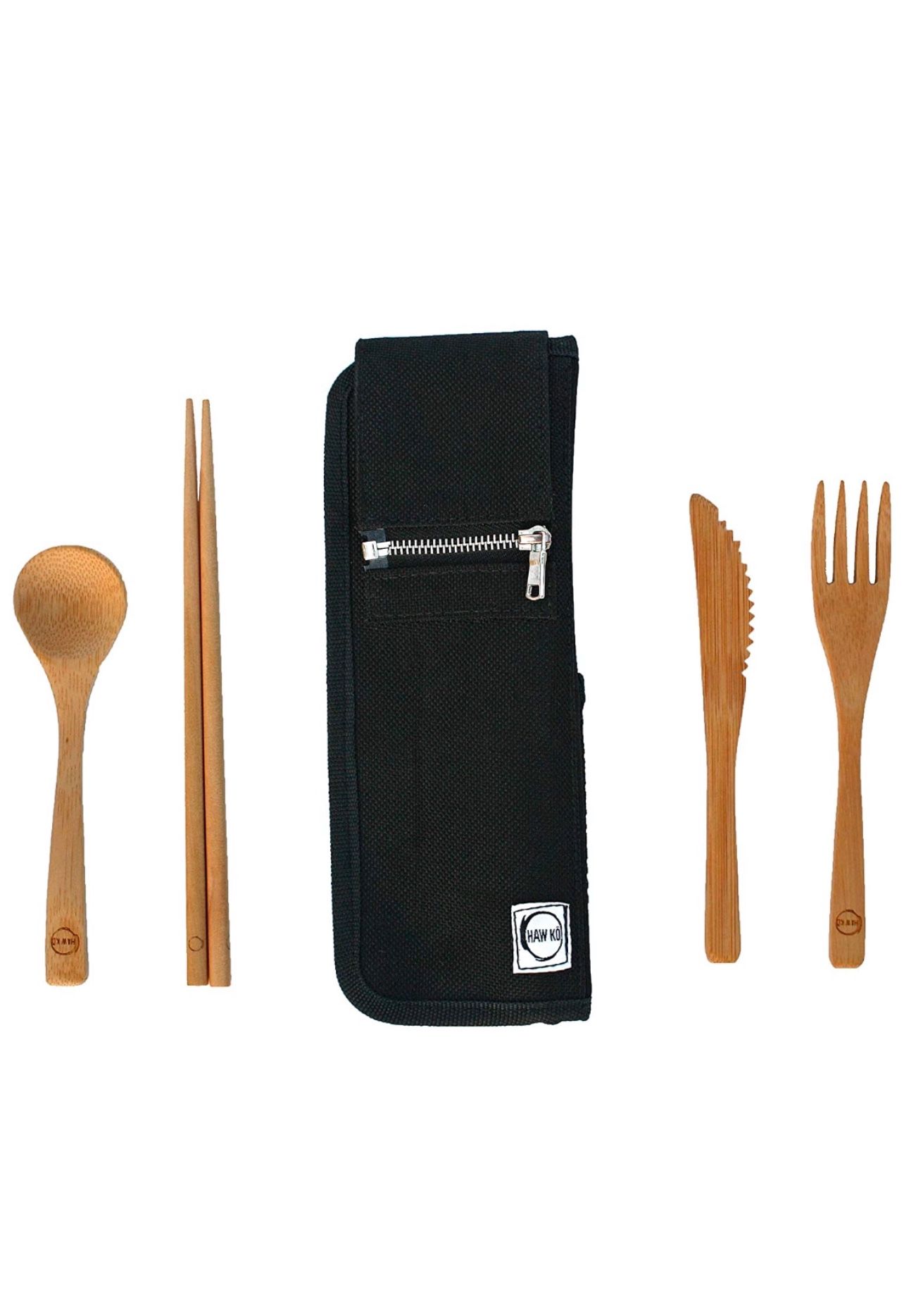 Bamboo Cutlery Travel Set Utensils
