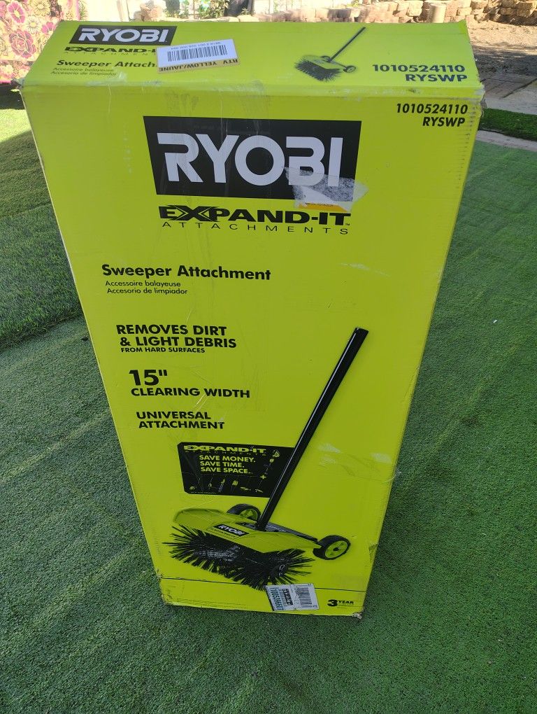 RYOBI Sweeper Attachment 15"