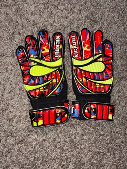 Kickout Goalkeeper Glove (size: 4, Red)