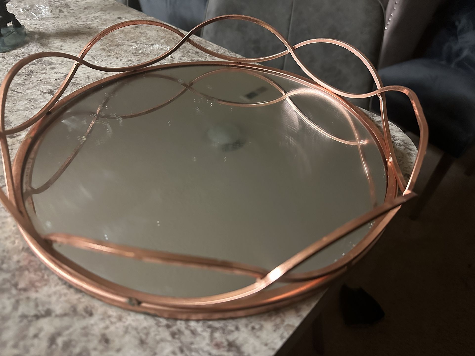 Rose Gold Tray