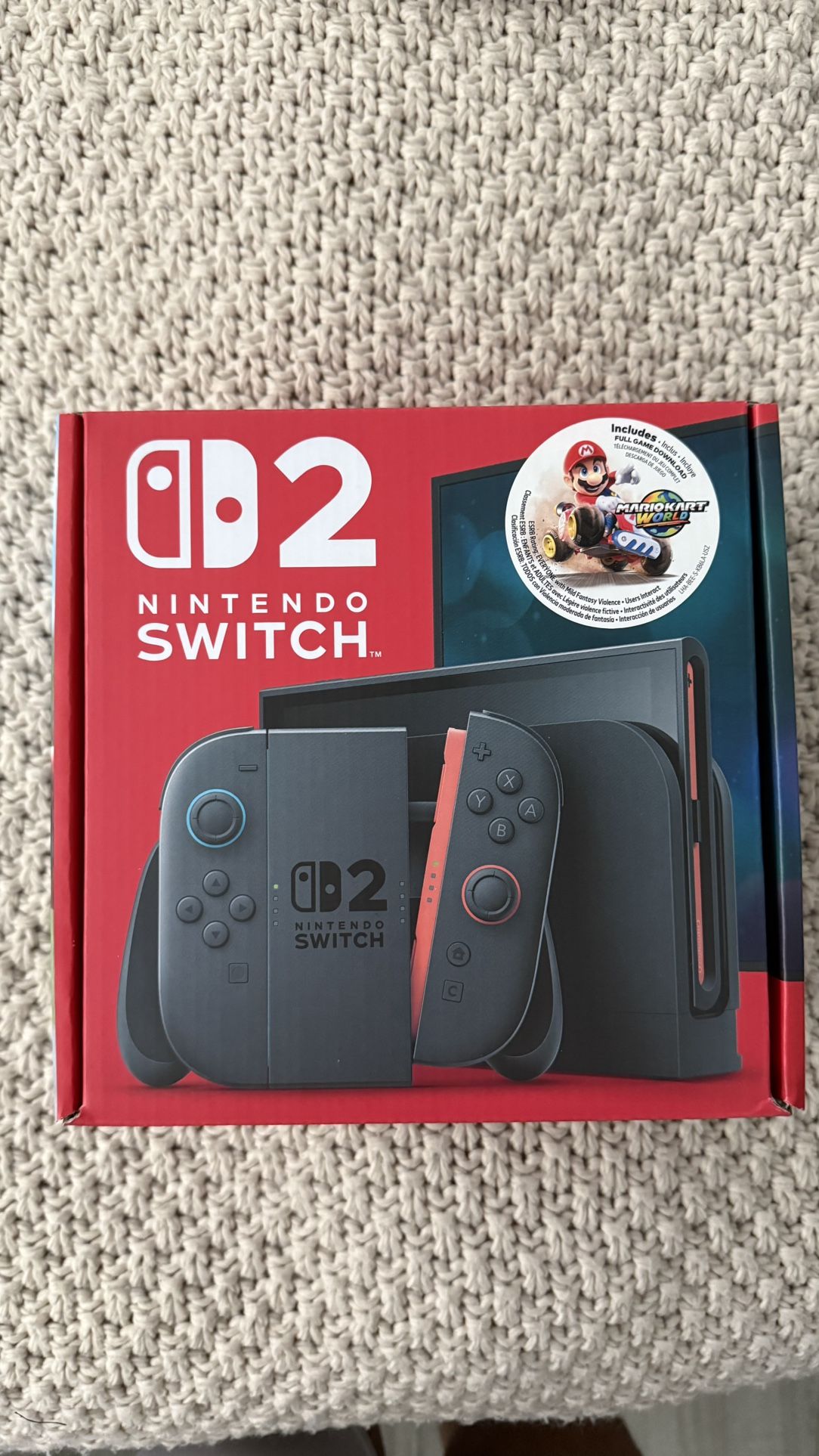 Nintendo Switch 2 Mario Kart World Digital Bundle