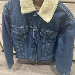 Vintage Levi Men’s Sherpa Lined Jacket 