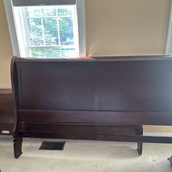 Queen Sleigh Bed Frame