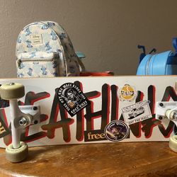 Deathwish Skateboard With Extras