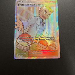 Professor Oak’s Setup