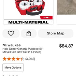 Milwaukee Hole Dozer General Purpose Bi-Metal Hole Saw Set (11-Piece)