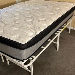 Spring Mattress And Frame Full Size
