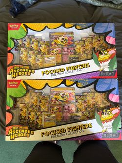 Pokémon Mega Evolution Ascended Heroes Focused Fighters Premium Collection (x2)