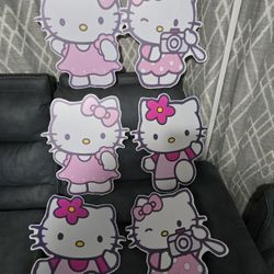Hello Kitty Yard Signs