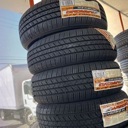 ‼️📲205/70/14 vendo set de llantas nuevas marca Arroyo Grand sport