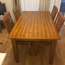 Beautiful Wood Ashley Dining Set