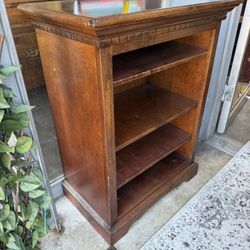 Solid Wood Antique Bookshelf