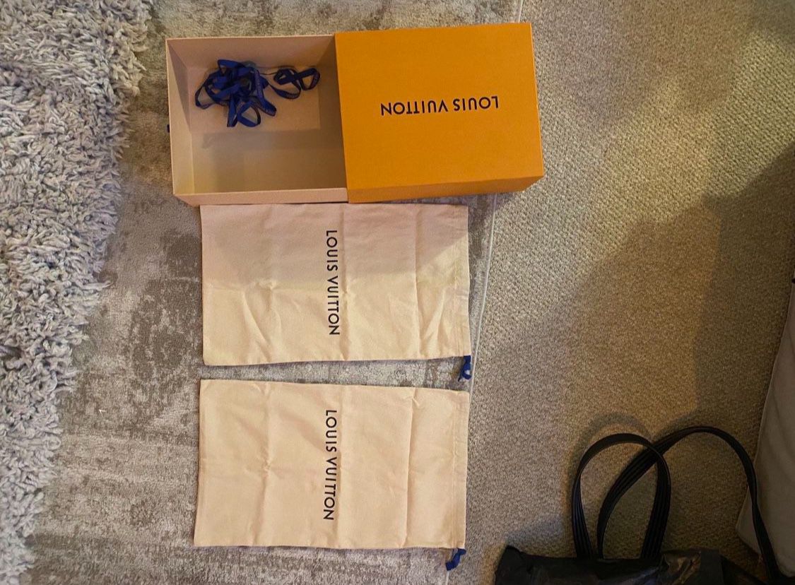 Genuine Brand New Louis Vuitton Box+2 Cloth Bags