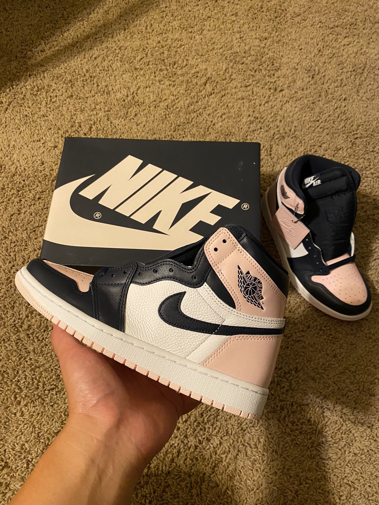 Air Jordan Retro OG High “ Atmosphere “ Women Sizes