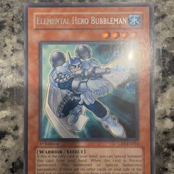 Yugioh Bubbleman first Edition