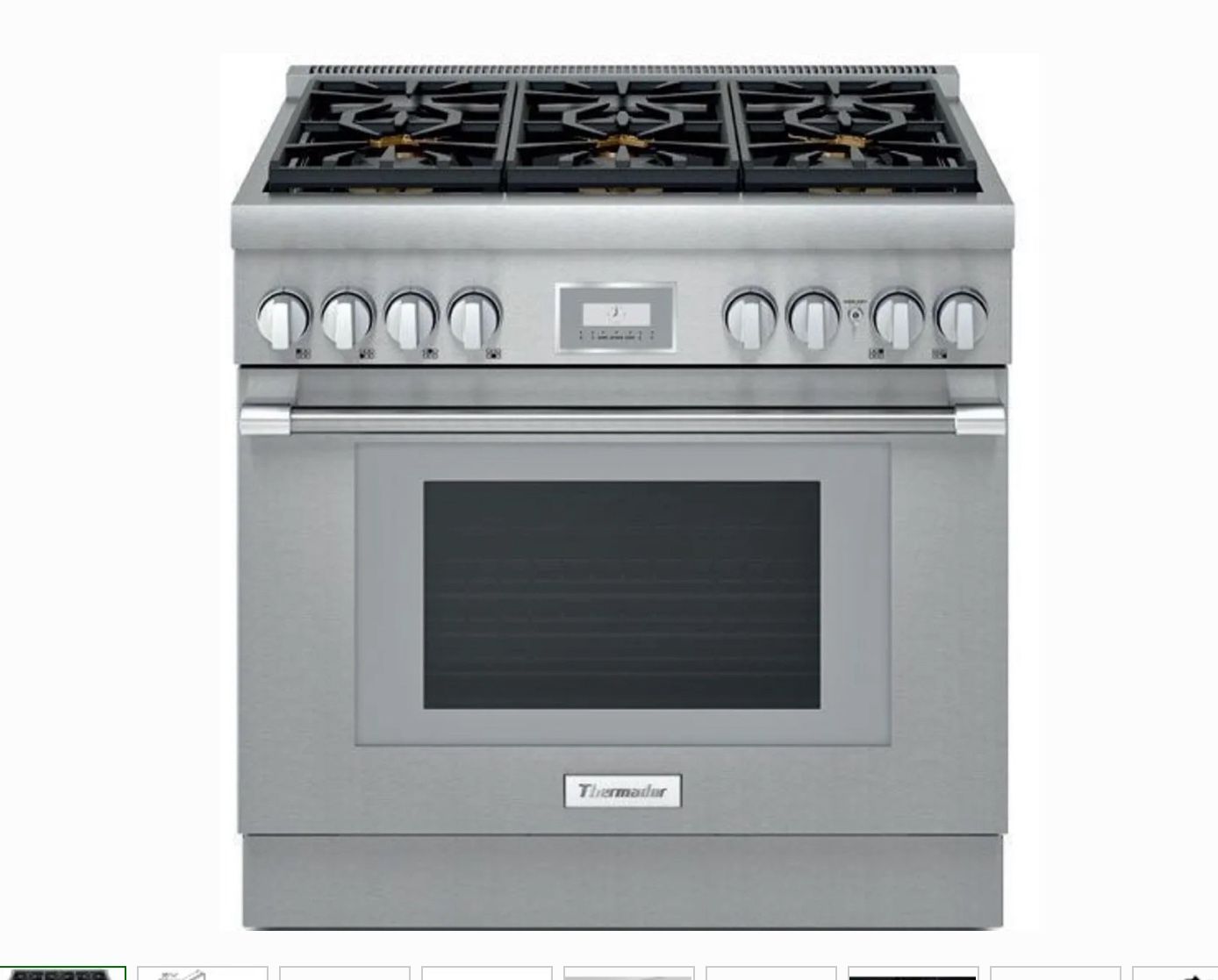 🔥 Thermador 36” Professional Gas Range – Model PRG366WH