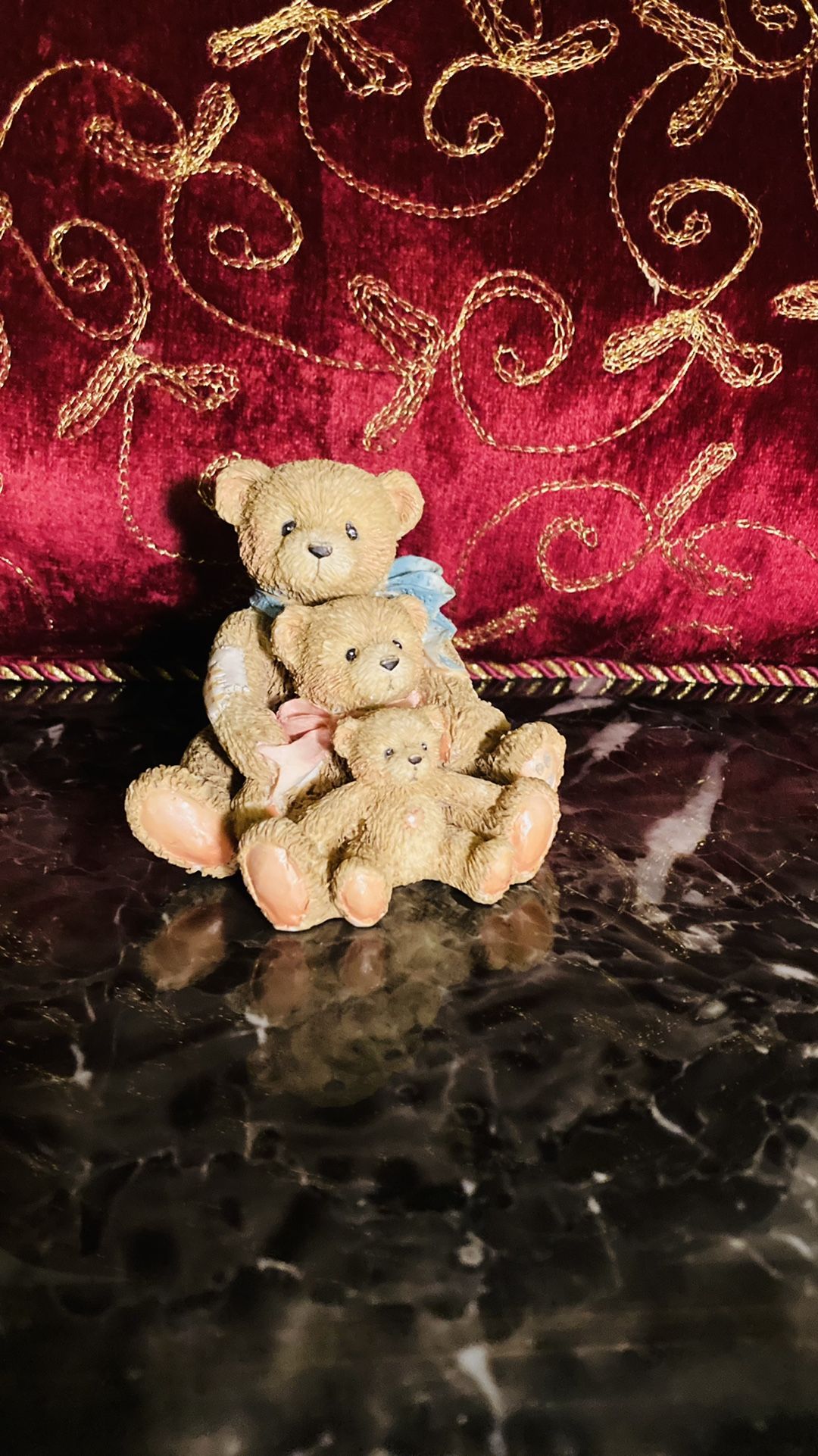 Cherished Teddies: Theodore, Samantha And Tyler