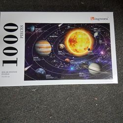 SOLAR SYSTEM JIGSAW PUZZLE 1000 PCS. 75x50 cm