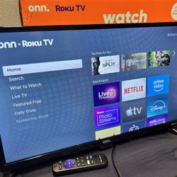 24in Roku Onn Smart Tv 