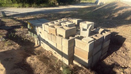 120 8”x8”x16”concrete blocks